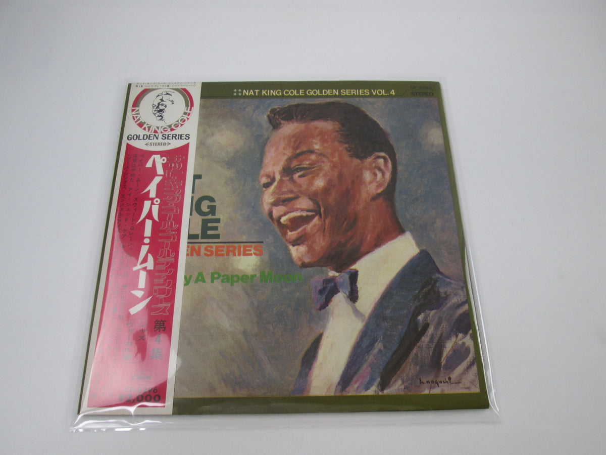 NAT KING COLE COLE'S GOLDEN SERIES VOL.4 KING CP-8296 with OBI Japan LP Vinyl