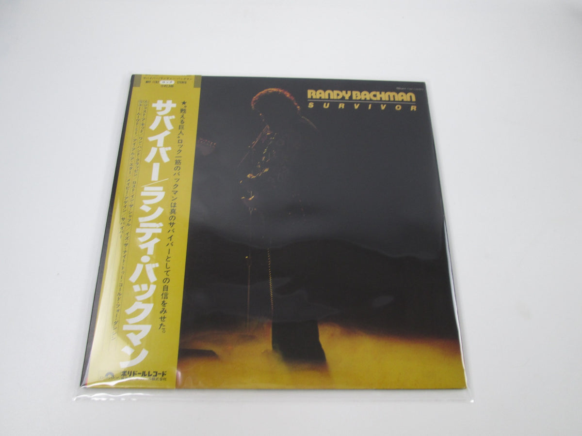 Randy Bachman ‎Survivor Promo MPF 1182 with OBI Japan LP Vinyl