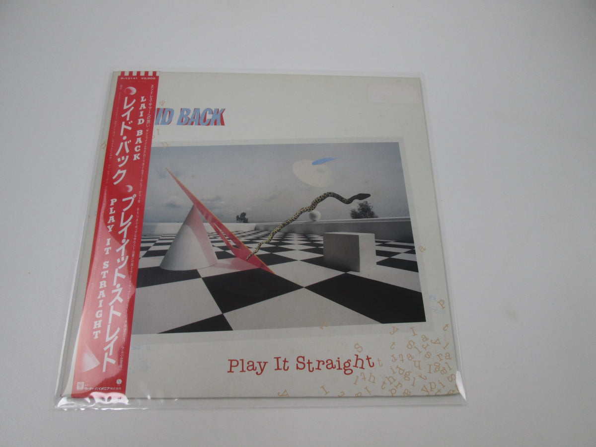 Laid Back ‎Play It Straight Promo P-13141 with OBI Japan LP Vinyl