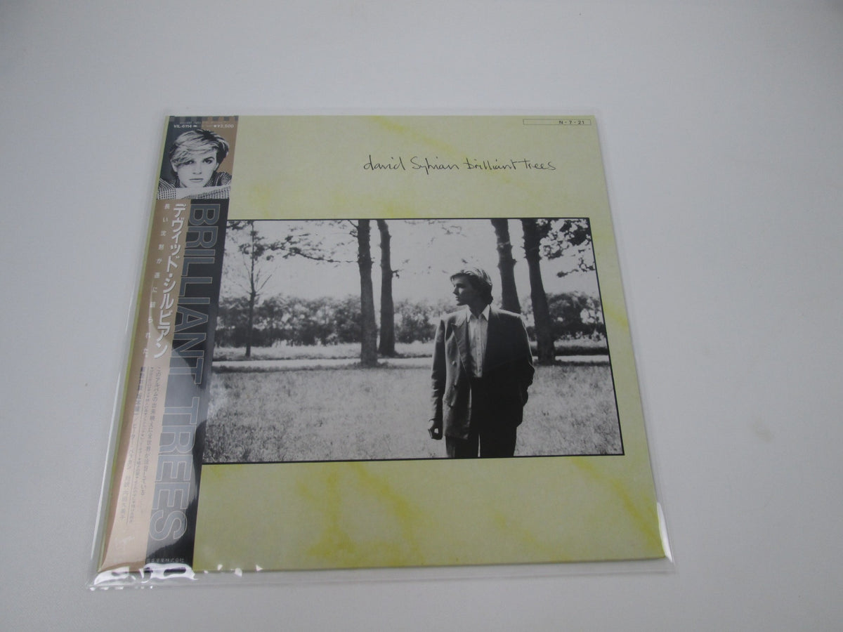 David Sylvian Brilliant Trees VIRGIN VIL-6114 with OBI Japan LP Vinyl