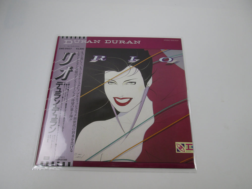 DURAN DURAN RIO EMS-91037 with OBI Japan LP Vinyl