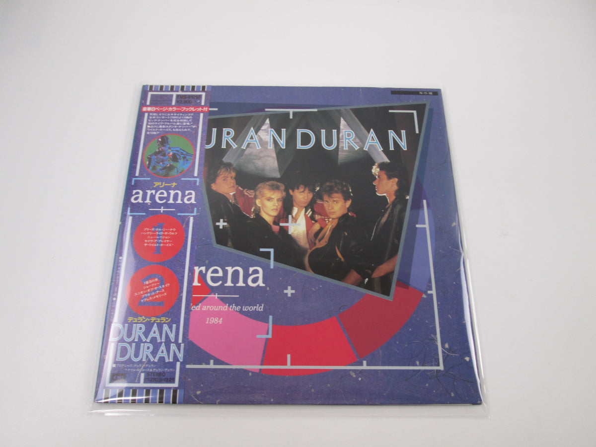 Duran Duran Arena EMS-91095 with OBI Japan LP Vinyl