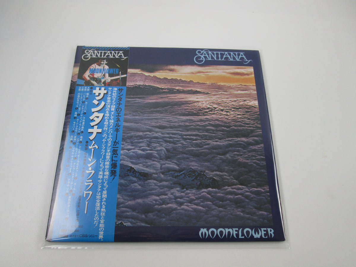 Santana Moonflower CBS/Sony 40AP 787~8 with OBI Japan LP Vinyl