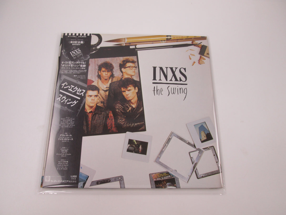 INXS THE SWING WEA P-11461 with OBI Japan LP Vinyl