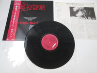 Load image into Gallery viewer, Saxon The Eagle Has Landed (Live) Carrere P-11227 with OBI Japan LP Vinyl
