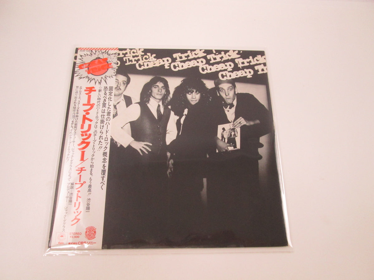 Cheap Trick Epic 25AP 358 with OBI Japan LP Vinyl