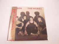 Load image into Gallery viewer, Queen The Works EMI EMS-91076 with OBI Japan LP Vinyl
