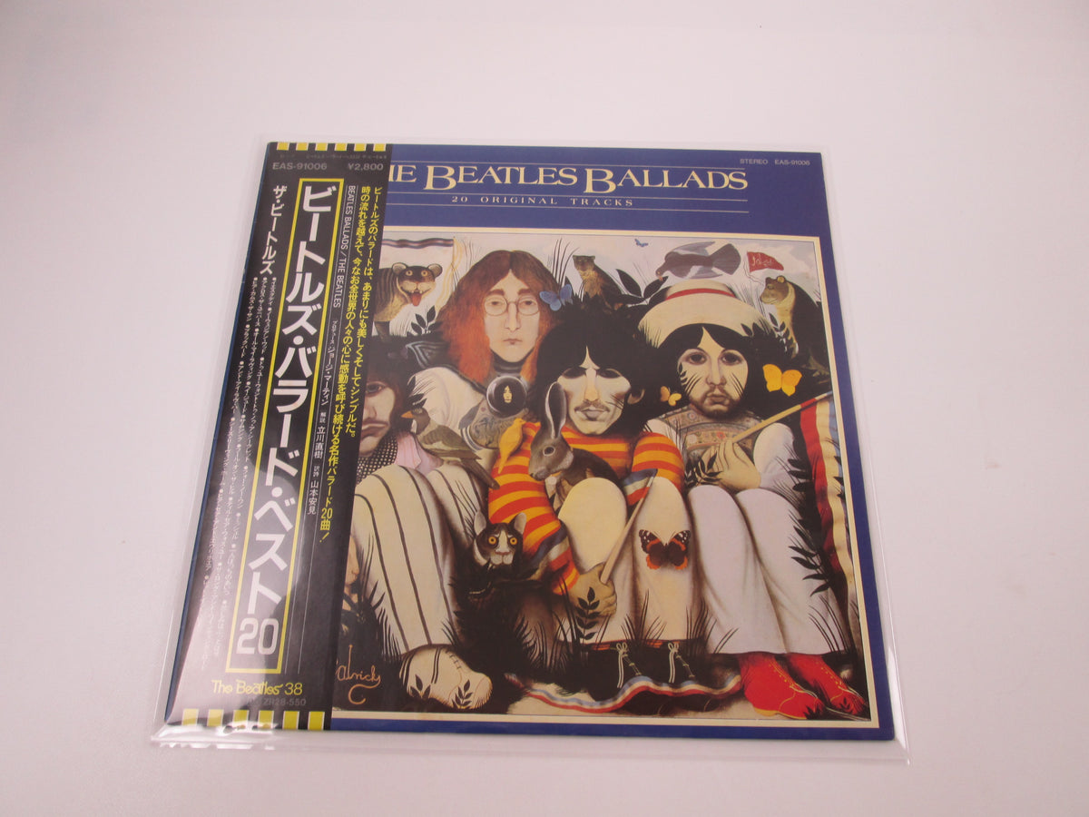 BEATLES BALLADS EMI/ODEON EAS-91006 with OBI Japan LP Vinyl