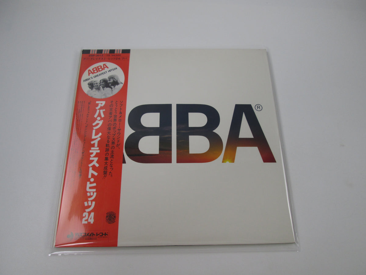 ABBA ABBA's Greatest Hits 24 DSP-3012,3 with OBI Japan LP Vinyl A