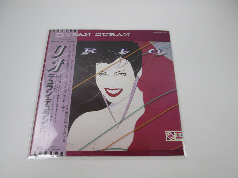 DURAN DURAN RIO EMS-91037 with OBI Japan LP Vinyl