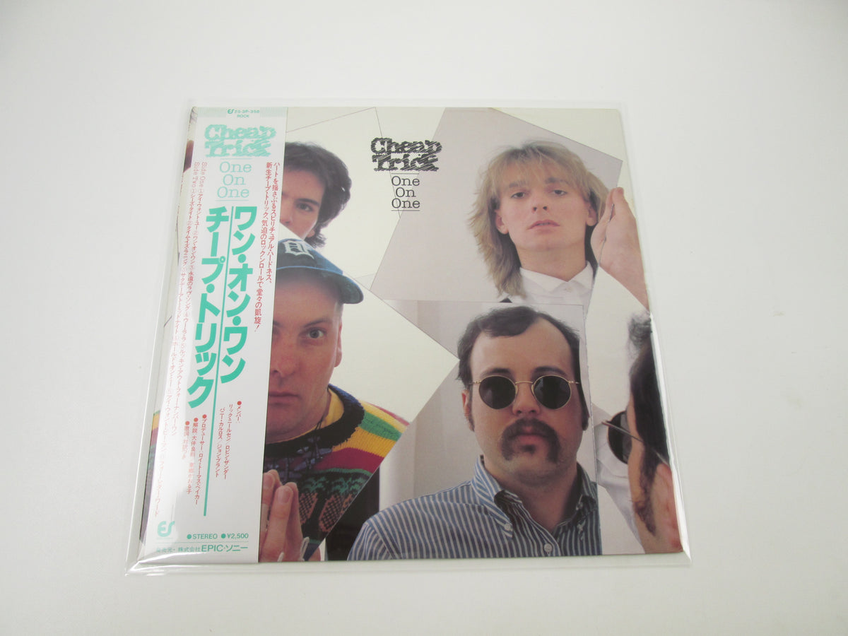 Cheap Trick One On One Epic 25 3P-358 with OBI Japan LP Vinyl
