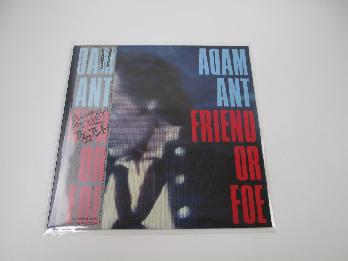 ADAM ANT FRIEND OR FOE EPIC 25 3P-398 with OBI Japan LP Vinyl