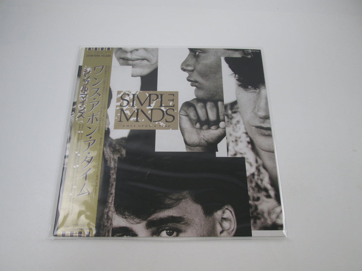 SIMPLE MINDS ONCE UPON A TIME VIRGIN 25VB-1056 with OBI Japan LP Vinyl