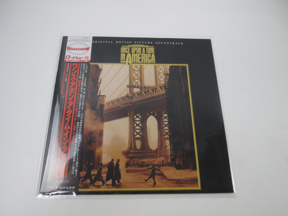 OST(ENNIO MORRICONE) ONCE UPON TIME IN AMERICA 28PP-85 with OBI Japan LP Vinyl
