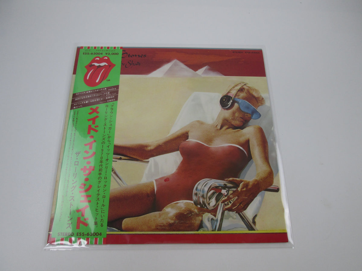 Rolling Stones Made In The Shade ESS-63004 with OBI Japan LP Vinyl