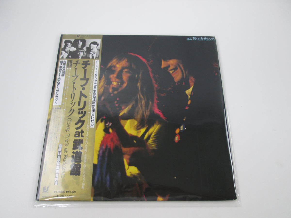 CHEAP TRICK AT BUDOKAN EPIC 25 3P-5 with OBI Japan LP Vinyl