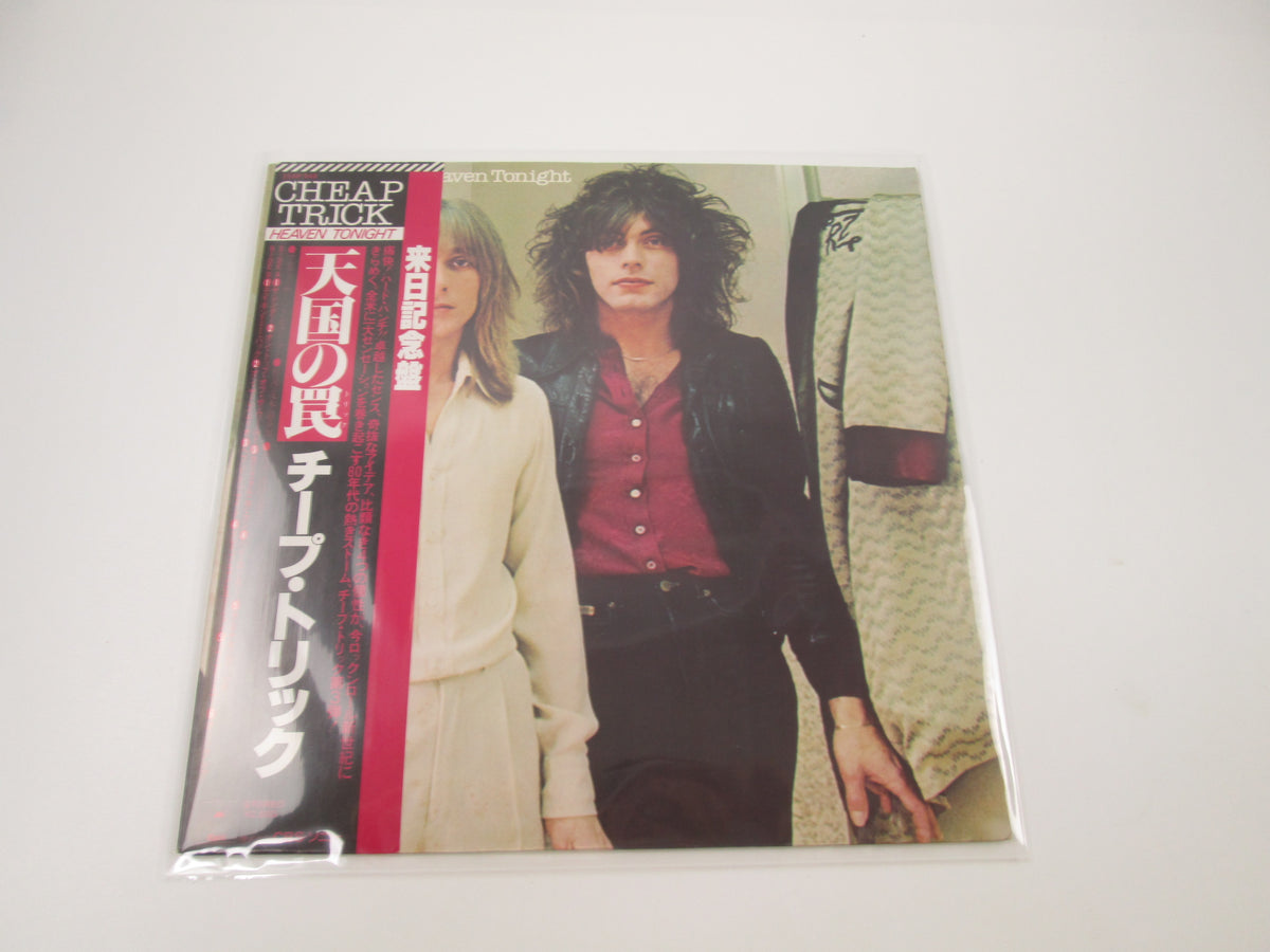 CHEAP TRICK HEAVEN TONIGHT EPIC 25AP 948 with OBI Japan LP Vinyl A
