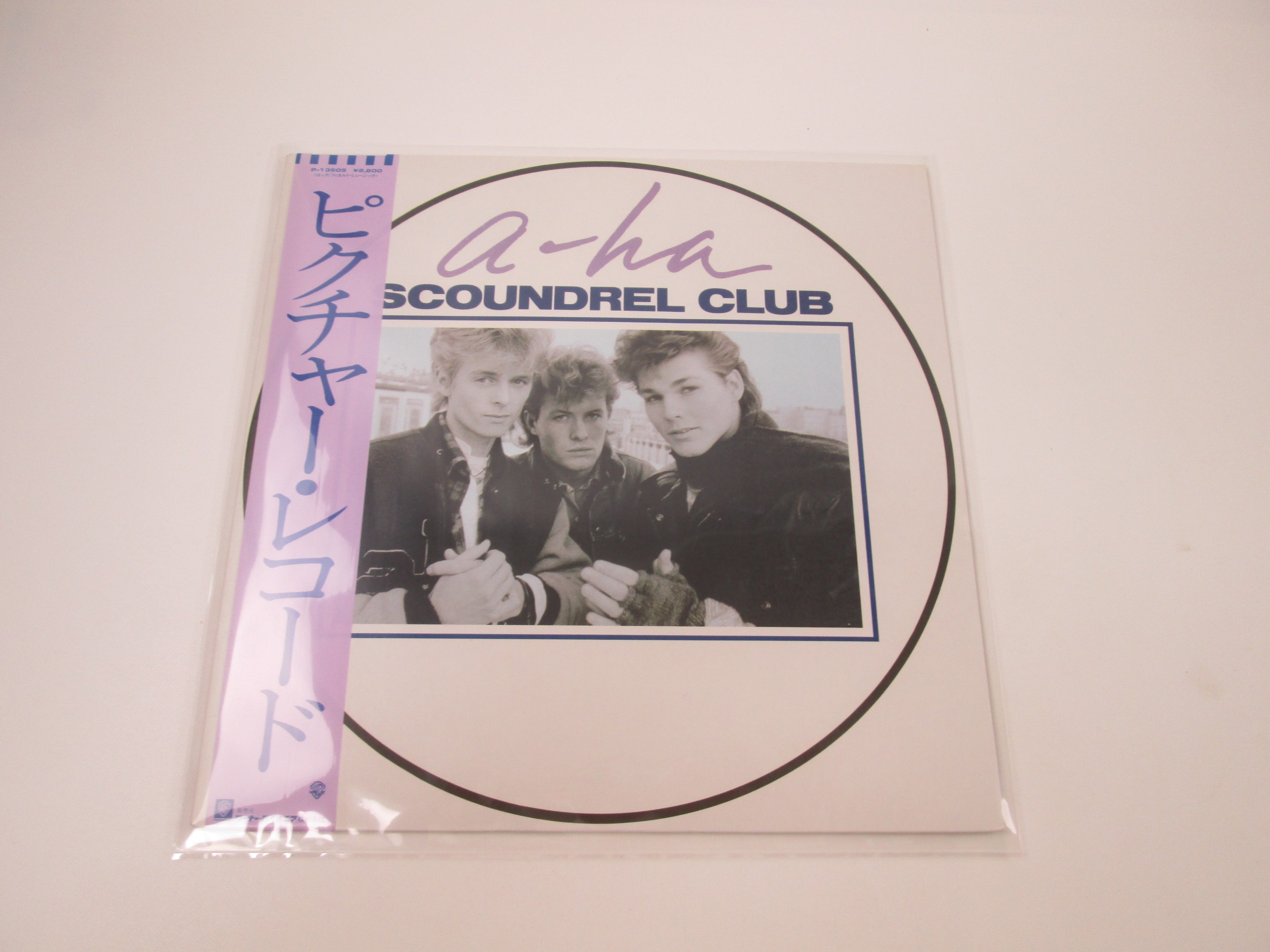 邦楽 microstar LP A-HA SCOUNDREL CLUB WARNER P-13505 with OBI Japan LP Vinyl | Japan