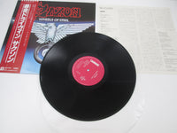 Load image into Gallery viewer, Saxon Wheels Of Steel P-10870G with OBI Japan LP Vinyl
