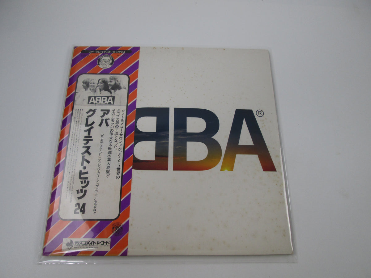 ABBA ABBA's Greatest Hits 24 DSP-3012,3 with OBI Japan LP Vinyl C