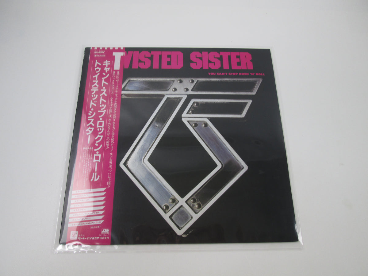 Twisted Sister You Can't Stop Rock 'N' Roll P-11358 with OBI Japan LP Vinyl
