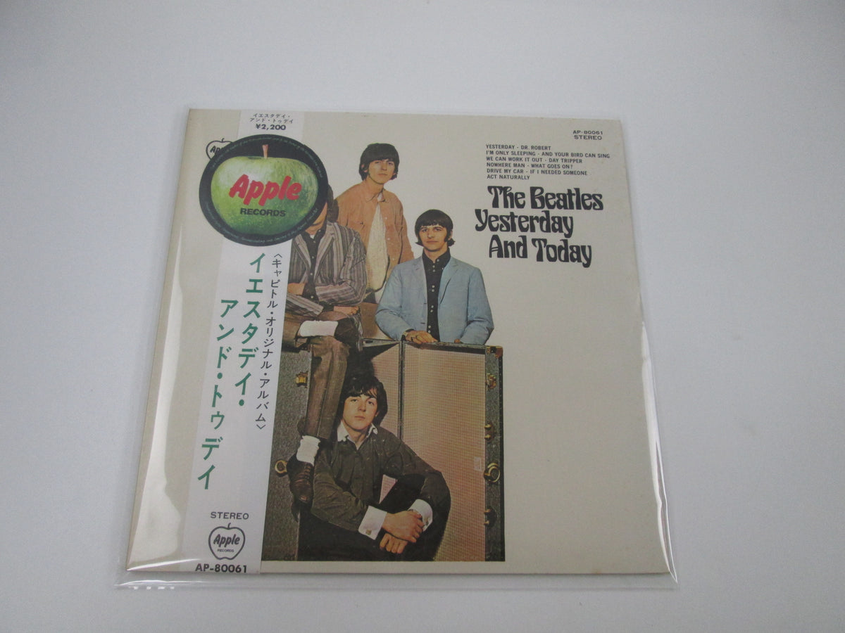 The Beatles ‎"Yesterday"...... And Today AP-80061 with OBI Japan LP Vinyl