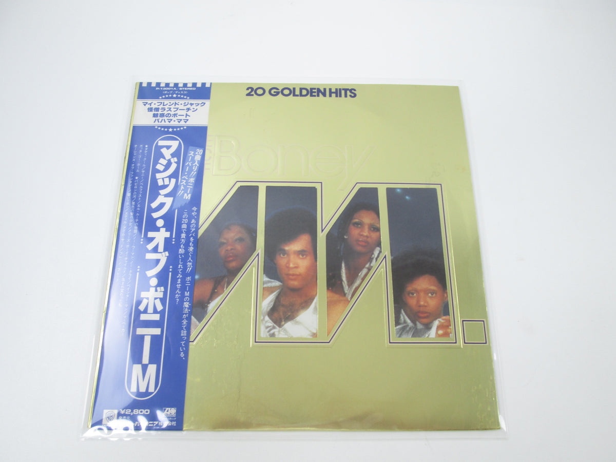 BONEY M. MAGIC OF ATLANTIC P-13001A with OBI Japan LP Vinyl