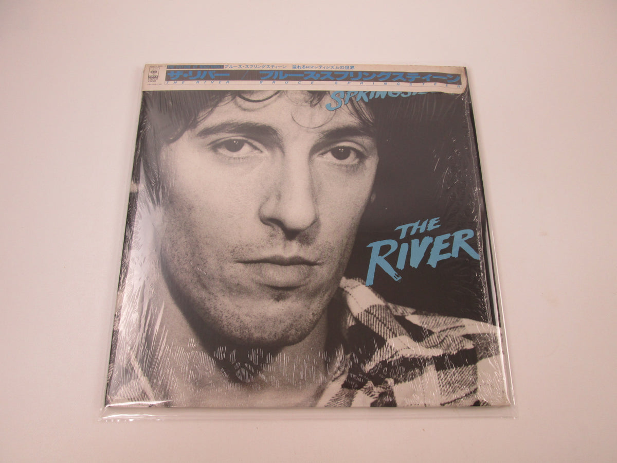 BRUCE SPRINGSTEEN RIVER CBS/SONY 40AP 1960,1 with Cap OBI Japan LP Vinyl