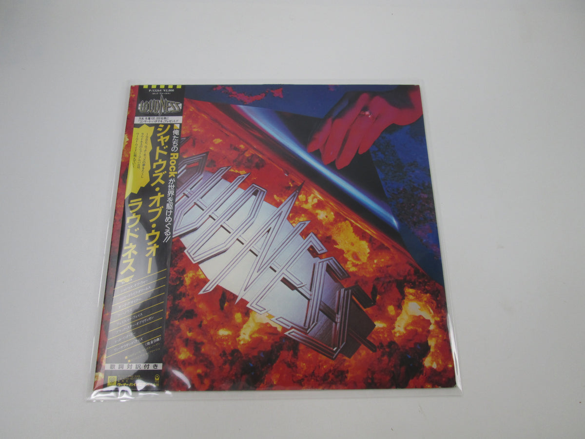 LOUDNESS SHADOWS OF WAR ATCO P-13264 with OBI Japan LP Vinyl