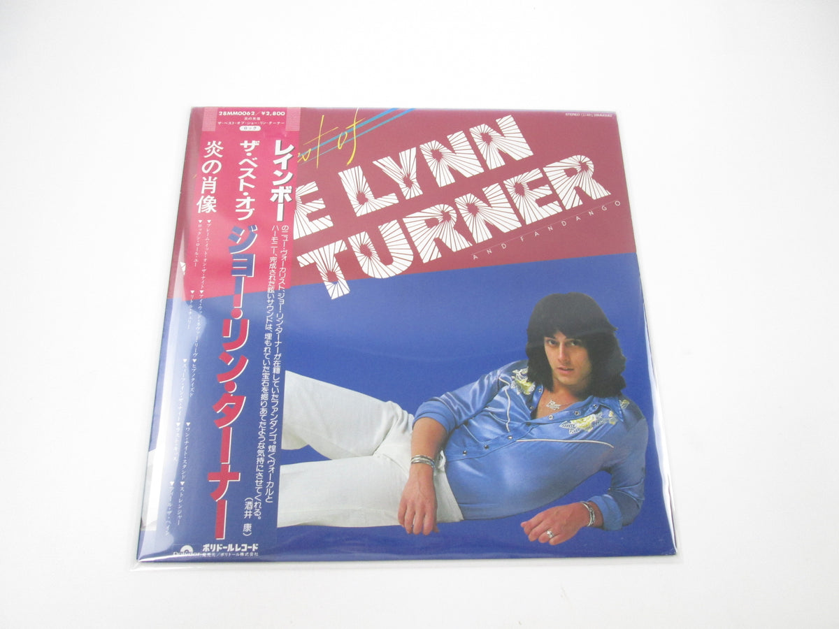 JOE LYNN TURNER & FANDANGO BEST OF 28MM 0062with OBI Japan LP Vinyl