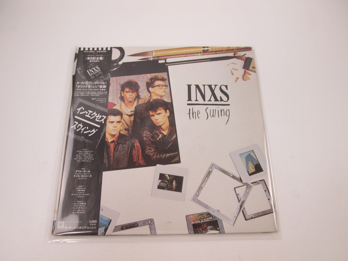 INXS THE SWING WEA P-11461 with OBI Japan LP Vinyl