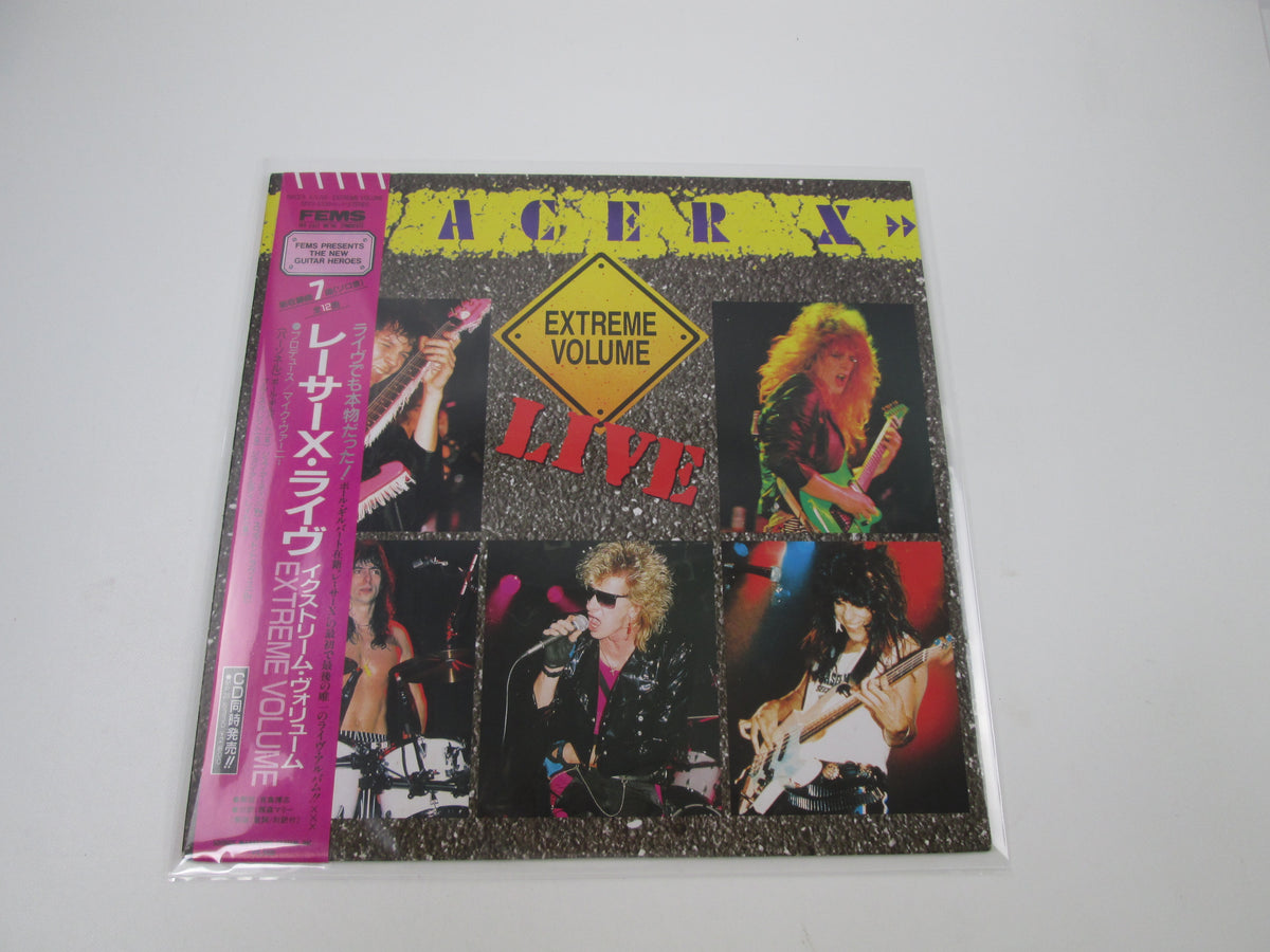 Racer X Extreme Volume Live SP25-5330 with OBI Japan LP Vinyl