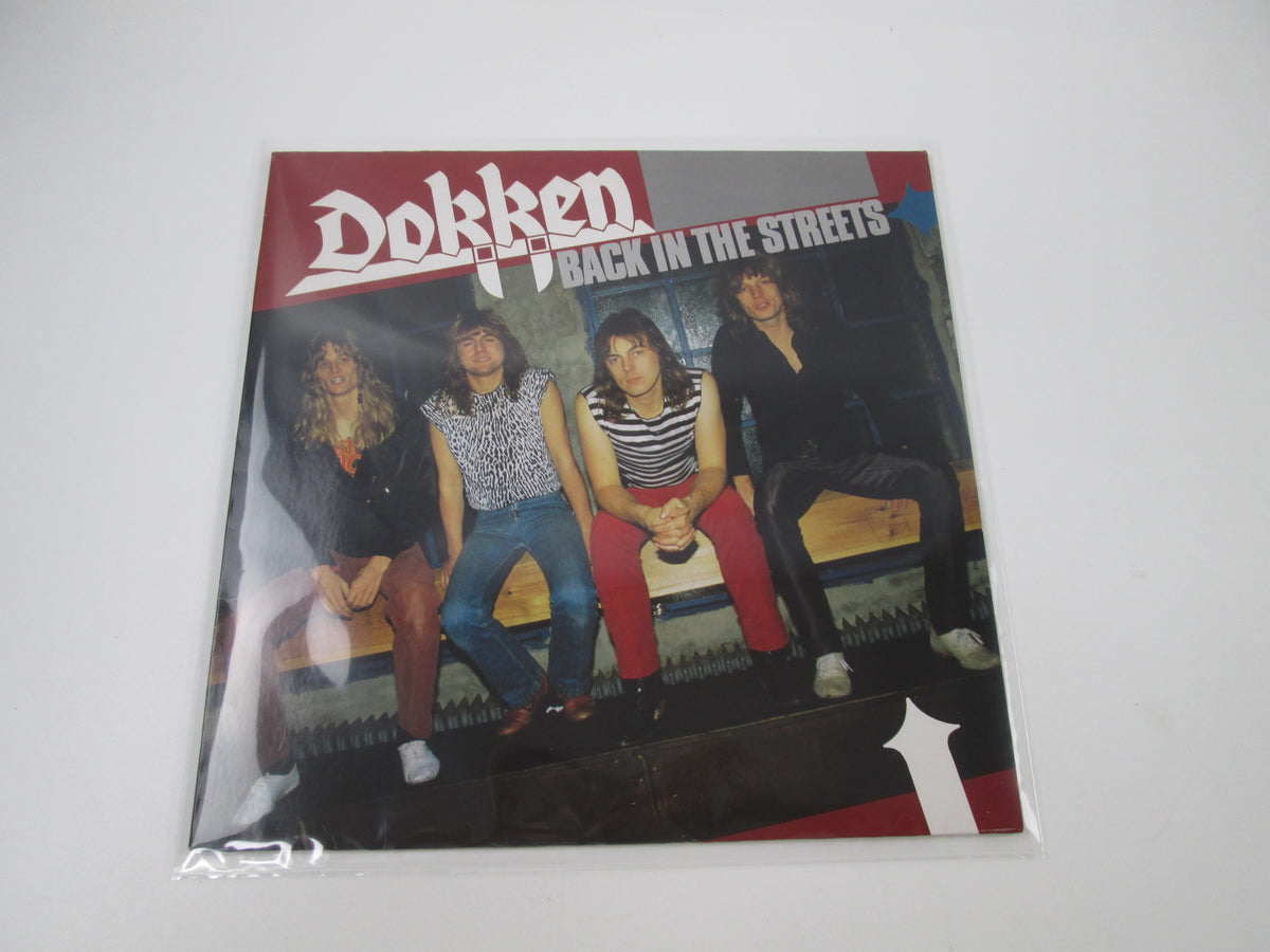 DOKKEN Back In The Streets RR 2005-L LP Red Vinyl
