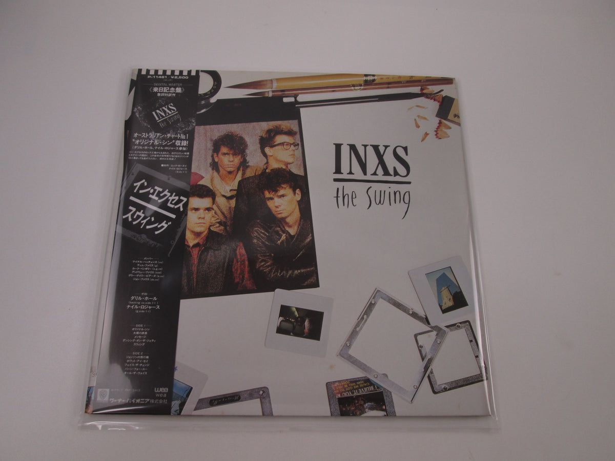 INXS THE SWING WEA P-11461 with OBI Japan LP Vinyl