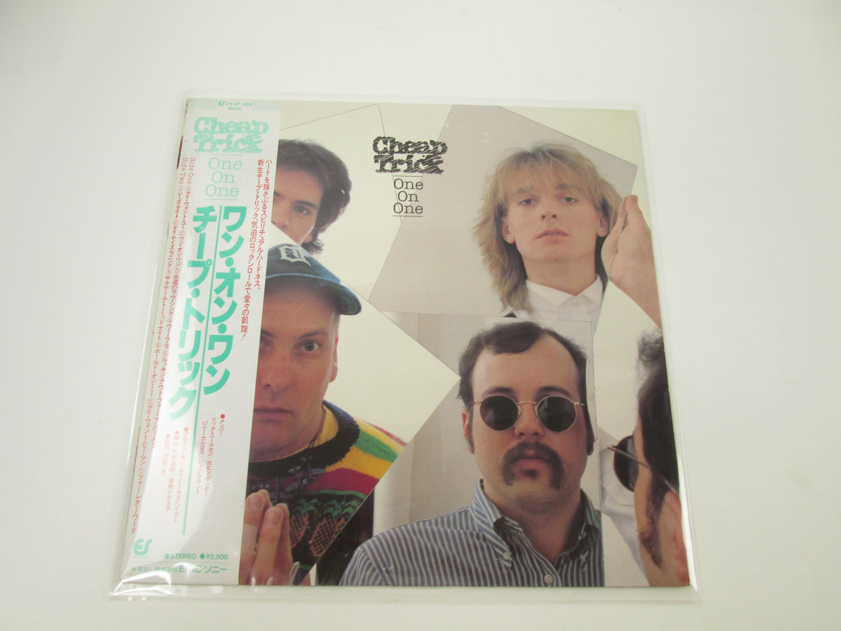 Cheap Trick One On One Epic 25 3P-358 with OBI Japan LP Vinyl