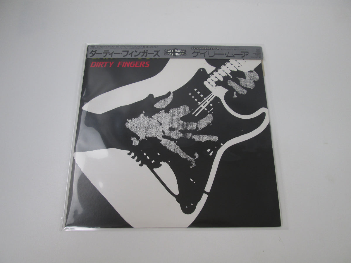 Gary Moore Dirty Fingers Jet Records 25AP 2644 with OBI Japan LP Vinyl
