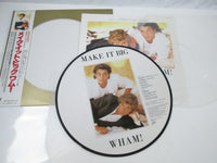 Load image into Gallery viewer, WHAM MAKE IT BIG 32 3P-574 Picture disk with OBI Japan LP Vinyl
