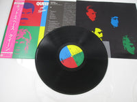 Load image into Gallery viewer, QUEEN HOT SPACE ELEKTRA P-11204 with OBI Japan LP Vinyl
