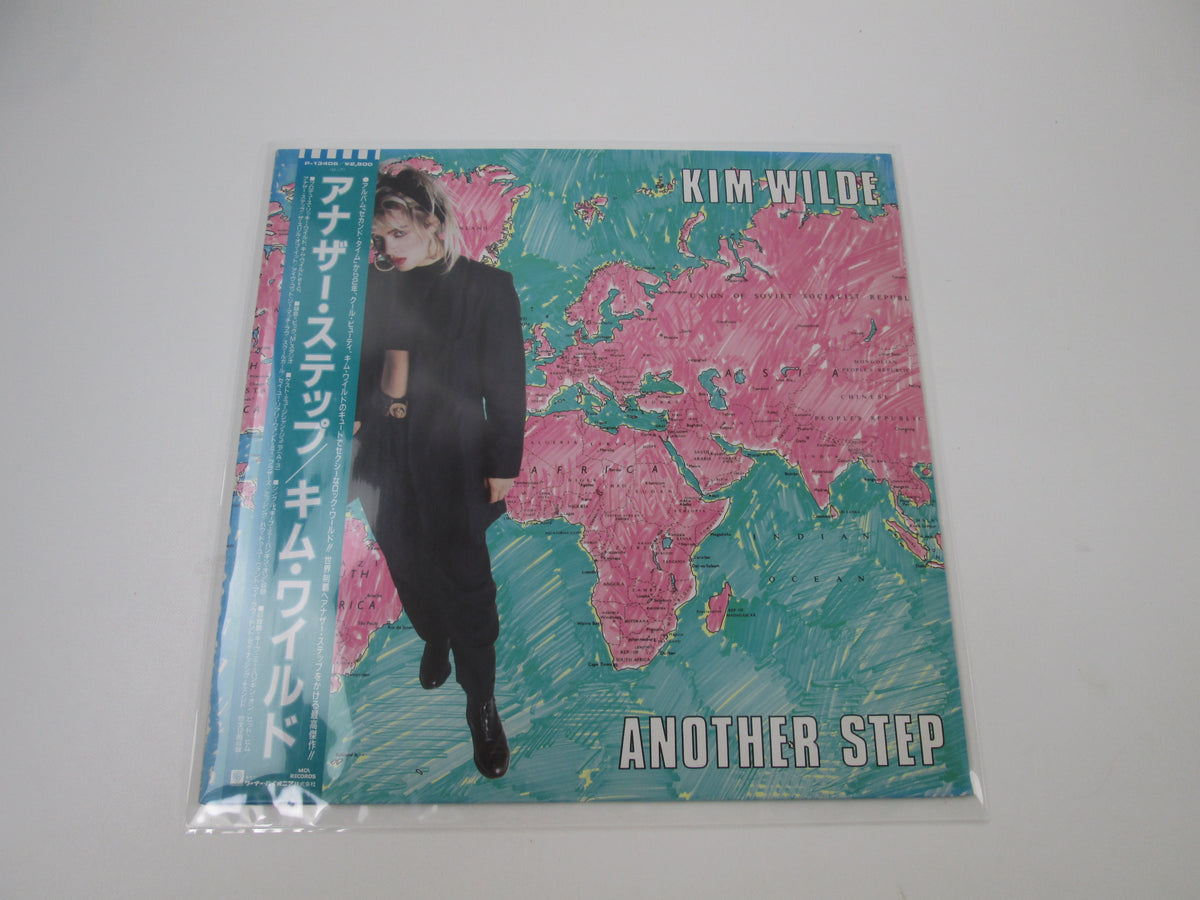 KIM WILDE ANOTHER STEP P-13406 with OBI Japan LP Vinyl