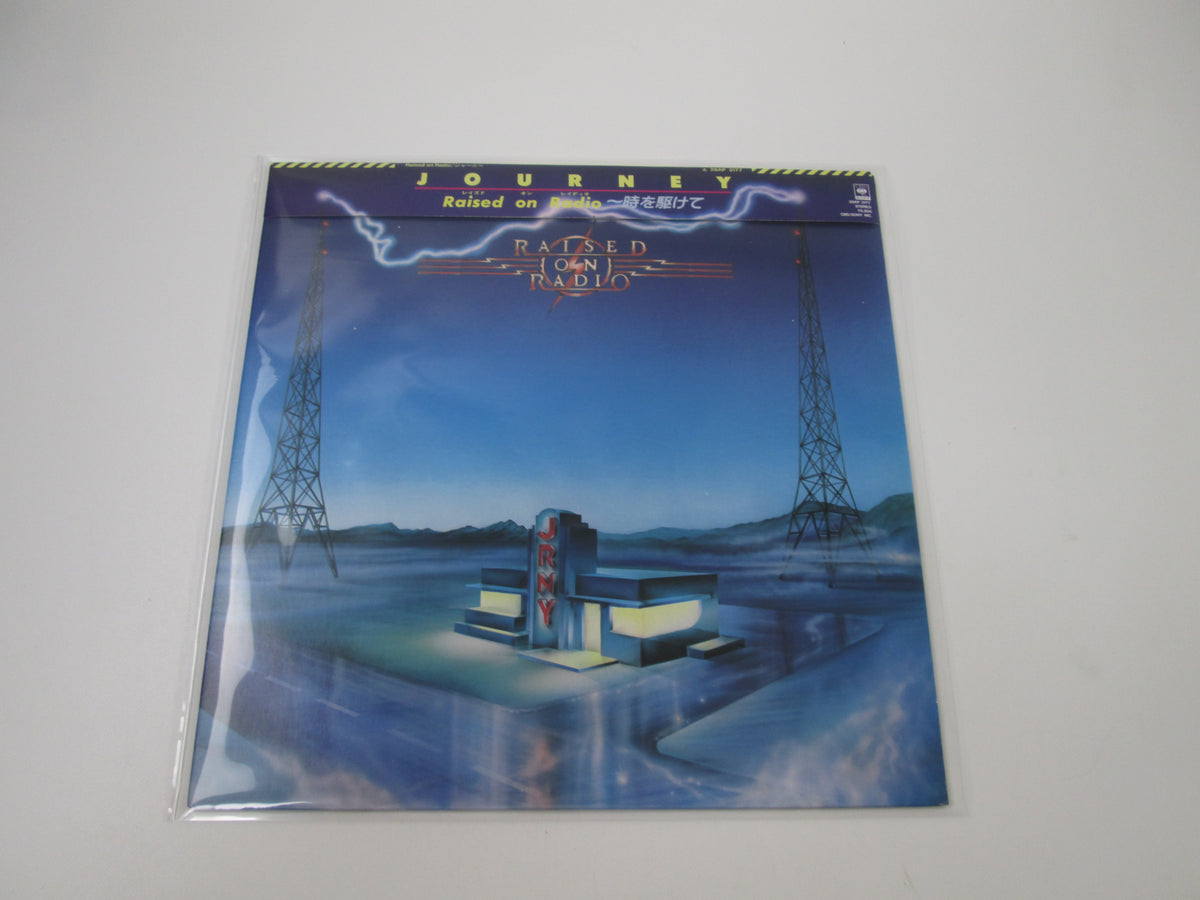 Journey Raised On Radio CBS/Sony 28AP 3177 with OBI Pass Japan LP Vinyl