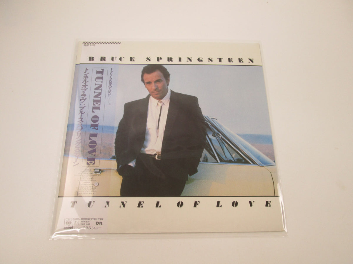 Bruce Springsteen ‎Tunnel Of Love 28AP 3410 with OBI Japan LP Vinyl