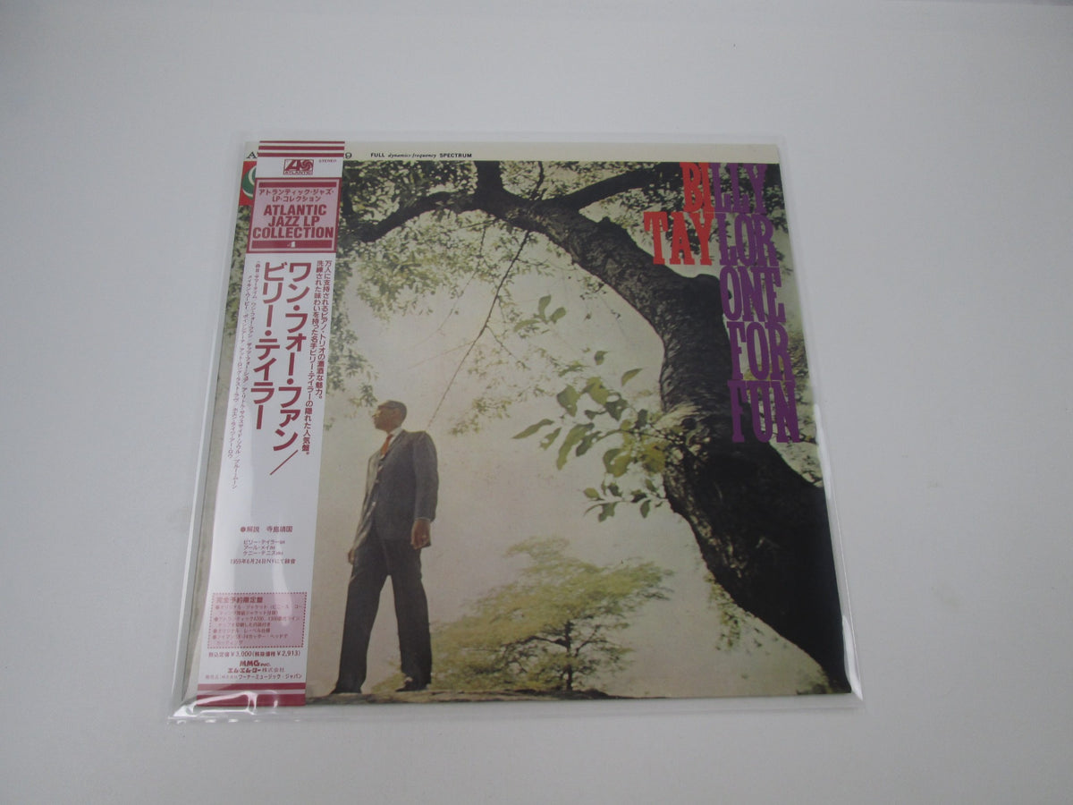Billy Taylor ‎One For Fun AMJY-1329 with OBI Japan LP Vinyl