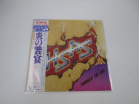 Load image into Gallery viewer, VA(SUMMY HAGAR) THROUGH FIRE 28AP 2825 with OBI Poster Japan LP Vinyl
