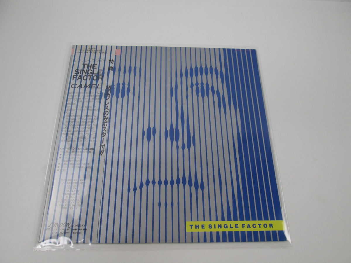 Camel The Single Factor London L28P 1054 with OBI Japan LP Vinyl