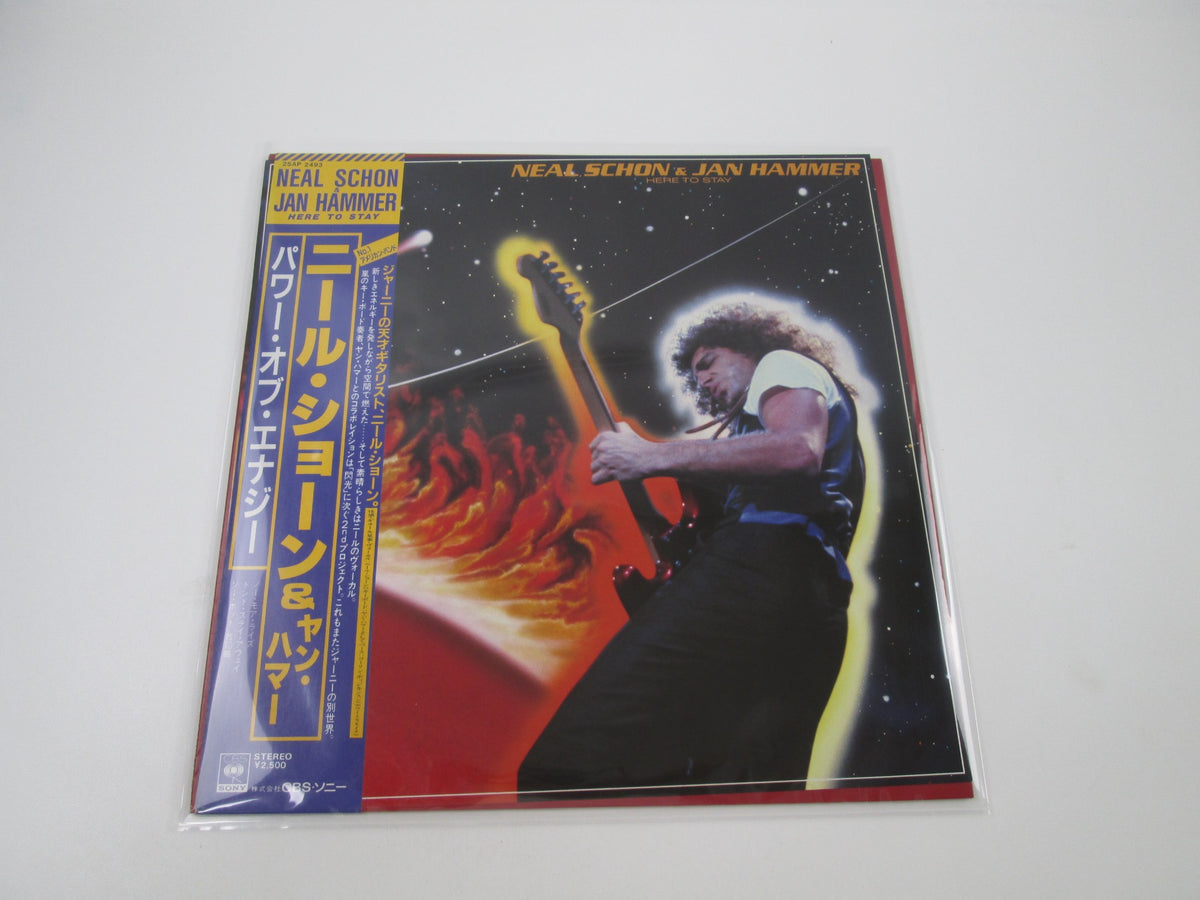 Schon & Hammer Here To Stay 25AP 2493 with OBI Japan LP Vinyl