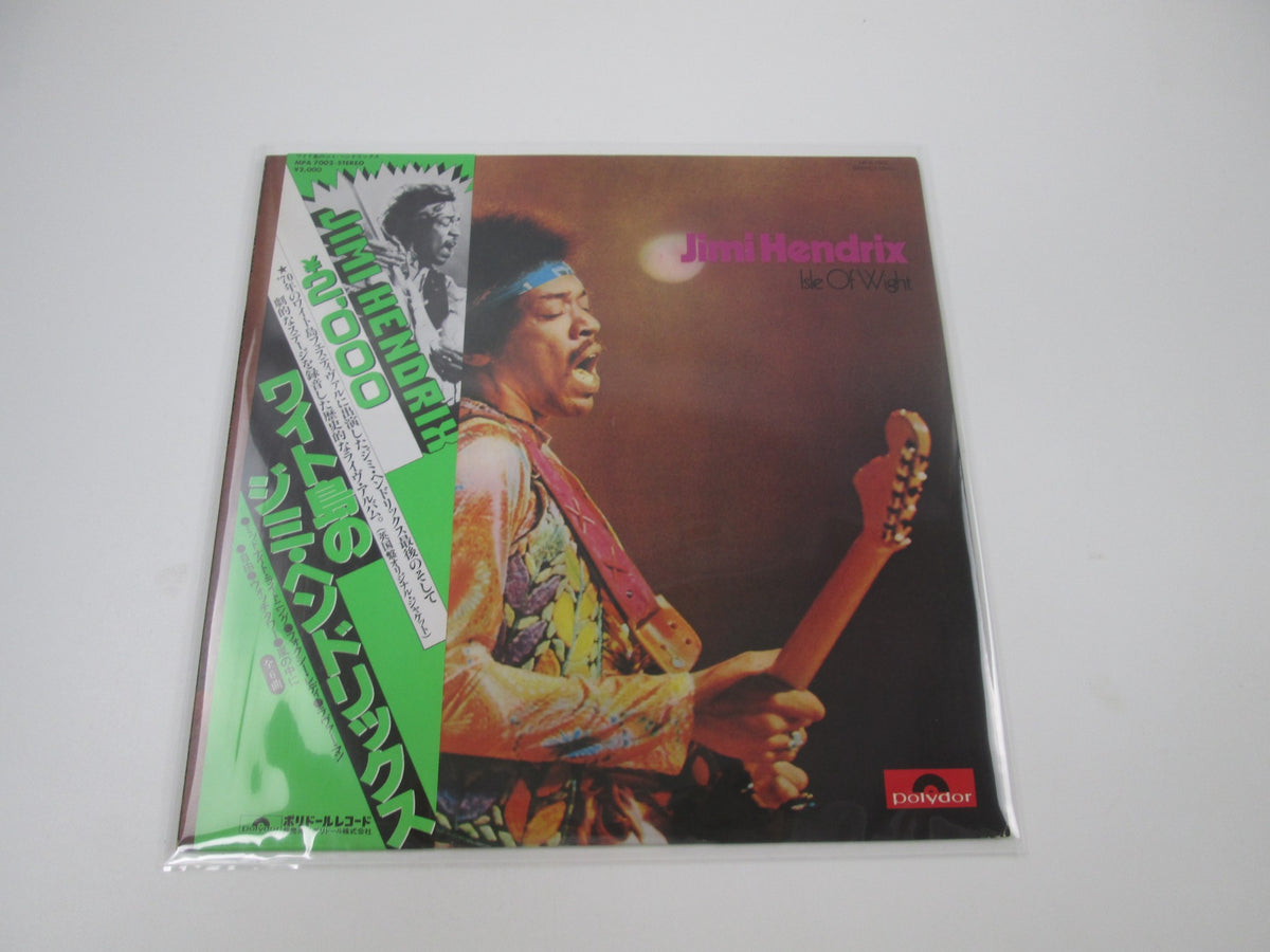 Jimi Hendrix ‎Isle Of Wight MPA 7002 with OBI Japan LP Vinyl