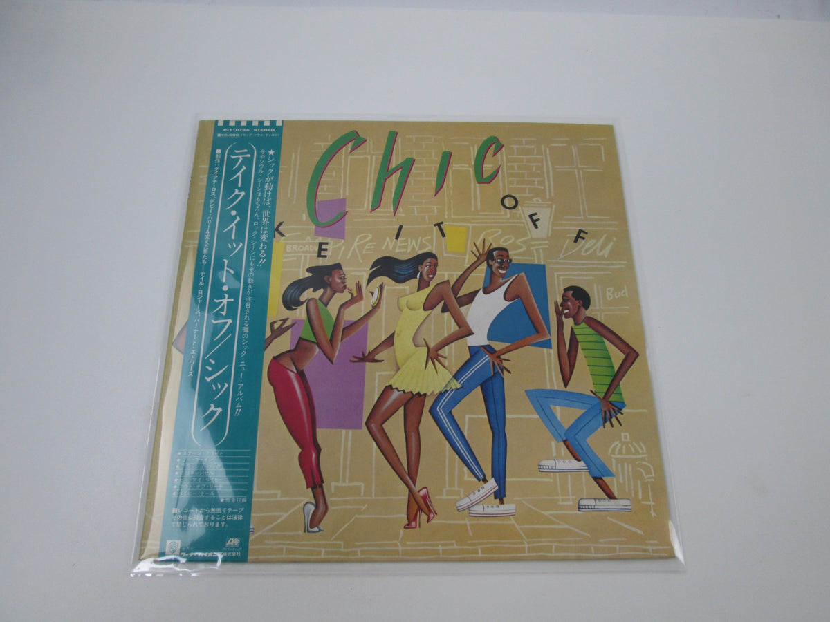 Chic Take It Off Atlantic P-11076A with OBI Japan LP Vinyl