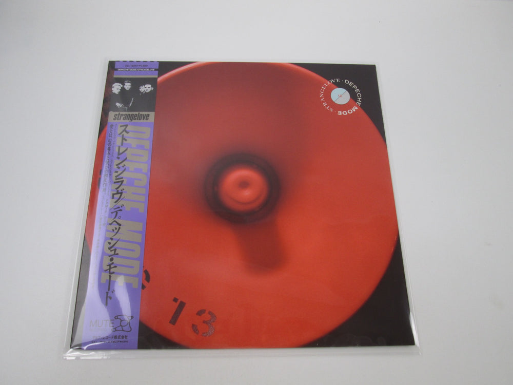 DEPECHE MODE STRANGE LOVE MUTE ALI-13017 with OBI Japan LP Vinyl