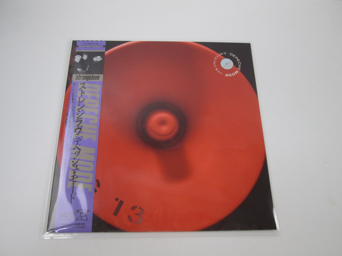 DEPECHE MODE STRANGE LOVE MUTE ALI-13017 with OBI Japan LP Vinyl