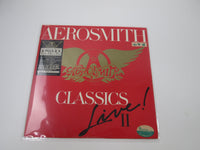 Load image into Gallery viewer, Aerosmith Classics Live II CBS/Sony 28AP 3359 with Hype Japan LP Vinyl
